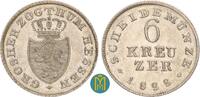 Hessen-Darmstadt 6 Kreuzer Ludwig I. 1806-1830. -