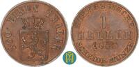 Hessen-Kassel 1 Heller Friedrich Wilhelm I. 1847-1866. -