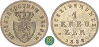 Hessen-Darmstadt 1 Kreuzer Ludwig II. 1830-1848. -