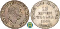 Braunschweig-Calenberg-Hannover 1/12 Taler Ernst August 1837-1851. -