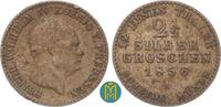 Brandenburg-Preußen. 2 1/2 Silbergroschen Friedrich Wilhelm IV. 1840 - 1861. -