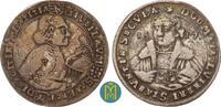 Sachsen-Saalfeld 1/24 Taler (Groschen) Johann Ernst VIII. 1680-1729. 200-Jahrfeier der Reformation. -