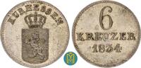 Hessen-Kassel 6 Kreuzer Wilhelm II. -