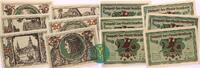 Schwarzburg-Sondershausen 6x 25 Pfennig Notgeld der Stadt Arnstadt. 6 Scheine. -