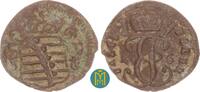 Sachsen-Saalfeld 1 Heller Johann Ernst VIII. 1680-1729 -