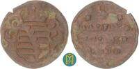 Sachsen-Coburg-Saalfeld 1 Heller Christian Ernst und Franz Josias 1729-1745. -