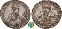 Sachsen-Saalfeld 1/4 Taler Johann Ernst VIII. 1680-1729. 200 Jahre Reformation. seltene Variante. -