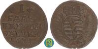 Sachsen Coburg Saalfeld Heller Christian Ernst und Franz Josias 1729-1745 -
