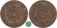 2 Centavos 1869 A Uruguay  sehr schön-vorzüglich