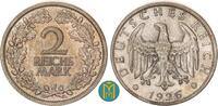 2 Reichsmark 1926 J Weimarer Republik  sehr schön-vorzüglich