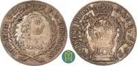 Sachsen-Hildburghausen 10 Kreuzer Ernst Friedrich Karl 1745-1780. -