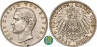 Kaiserreich / Bayern 3 Mark Otto 1886-1913. -