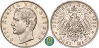 Kaiserreich / Bayern 3 Mark Otto 1886-1913. -