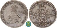 Sachsen-Weimar-Eisenach 1/3 Taler Anna Amalia 1758-1775. -