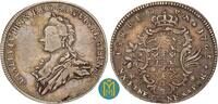 Sachse-Weimar- Eisenach 2/3 Taler (Halbtaler) Anna Amalia 1758-1775. -