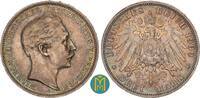 Kaiserreich / Preussen 3 Mark Wilhelm II. 1888-1918. -