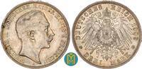 Kaiserreich / Preussen 3 Mark Wilhelm II. 1888-1918. -
