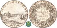 2 Taler (Doppeltaler) 1841 Frankfurt, Stadt Stadtansicht. sehr schön-vorzüglich