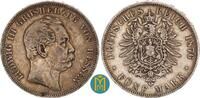 Kaiserreich / Hessen 5 Mark 1876 H Ludwig III. 1848-1877. sehr schön, Kr... 75,00 EUR  zzgl. 5,00 EUR Versand