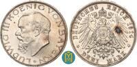 Kaiserreich / Bayern 3 Mark Ludwig III. 1913-1918. -