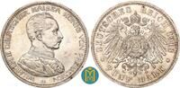 Kaiserreich / Preussen 5 Mark Wilhelm II. 1888-1918. -