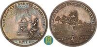 Nürnberg Silbermedaille von Oexlein. Auf die gute Ernte des Jahres und das Ende der Hungersnot. -