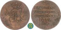 Schleswig-Holstein, Königliche Linie 2 1/2 Schilling Zeitgenössische Fälschung, Friedrich VI. 1808-1839 -