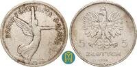 Polen 5 Zloty 1928 fast sehr sch&ouml;n 345,00 EUR  zzgl. 5,00 EUR Versand