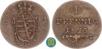 Sachsen Coburg Saalfeld 1 Pfennig Ernst 1806-1826 -