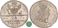 Schwarburg Rudolstadt 1/24 Taler Johann Friedrich 1744-1767, GHE Saalfeld, -