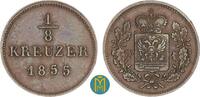 Schwarzburg Rudolstadt 1/8 Kreuzer Friedrich Günther 1807-1867 -