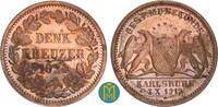 Baden-Karlsruhe Stadt Denkkreuzer Denkkreuzer 1924 Auf das 5 jährige Bestehen der Gesellschaft für Münzkunde. -