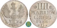 Brandenburg-Preußen 4 Mariengroschen Friedrich II. 1740-1786. -