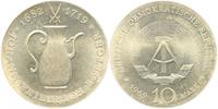 Deutsche Demokratische Republik (DDR) 10 Mark DDR: 10 Mark 1969, 250. Todestag von Johann Friedrich Böttger