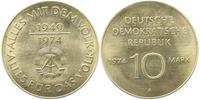 Deutsche Demokratische Republik (DDR) 10 Mark DDR: 10 Mark 1974, 25 Jahre DDR