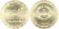 Deutsche Demokratische Republik (DDR) 20 Mark DDR: 20 Mark 1975, 225. Todestag von Johann Sebastian Bach