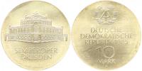 Deutsche Demokratische Republik (DDR) 10 Mark DDR: 10 Mark 1985, Wiedereröffnung der Semperoper in Dresden