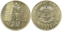 Deutsche Demokratische Republik (DDR) 10 Mark DDR: 10 Mark 1985, 40 Jahre Kriegsende (Befreiung vom Faschismus)