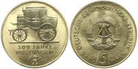 Deutsche Demokratische Republik (DDR) 5 Mark DDR: 5 Mark 1990, 500 Jahre Postwesen