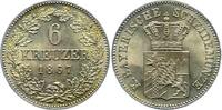 Bayern, Königreich 6 Kreuzer - R Ludwig II. (1864-1886) Foto