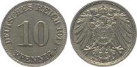 Deutsches Kaiserreich 10 Pfennig 1914 D Vs. wz. Kratzer, Vs. vorzüglich,... 10,00 EUR  zzgl. 2,50 EUR Versand