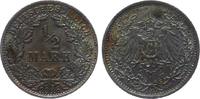 Deutsches Kaiserreich 1/2 Mark 1916 A hübsche Patina, Stempelglanz 15,00 EUR  zzgl. 2,50 EUR Versand