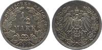 Deutsches Kaiserreich 1/2 Mark 1917 A poliert, sehr schön bis vorzüglich 5,00 EUR  zzgl. 2,50 EUR Versand