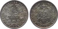 Deutsches Kaiserreich 1/2 Mark 1918 J Stempelglanz- 20,00 EUR  zzgl. 2,50 EUR Versand