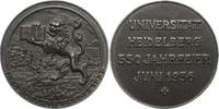 Heidelberg, Stadt Eisengussmedaille 1936 550-Jahrfeier der Universität Heidelberg gutes vorzüglich