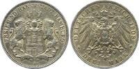 Deutsches Kaiserreich, Hamburg 3 Mark 1909 J min. verwahrungsbedingte Gr... 60,00 EUR  zzgl. 2,50 EUR Versand