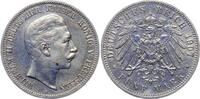 Deutsches Kaiserreich, Preußen Wilhelm II. (1888-1918) 5 Mark 1907 A Vs. kl. Kratzer, Vs. sehr schön bis vorzüglich, Rs. vorzüglich+