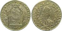 Nürnberg, Stadt mit Titel Kaiser Franz  I. 20 Kreuzer (Konventionszwanziger) 1763 feine Tönung, sehr schön bis vorzüglich