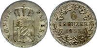 Bayern, Königreich 6 Kreuzer 1853 Maximilian II. (1848-1864) prägefrisch 85,00 EUR  zzgl. 2,50 EUR Versand