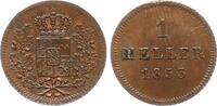 Bayern, Königreich 1 Heller 1853 Maximilian II. (1848-1864) prägefrisch 70,00 EUR  zzgl. 2,50 EUR Versand